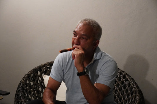 Rocky Patel Wears the Lapizta Audax