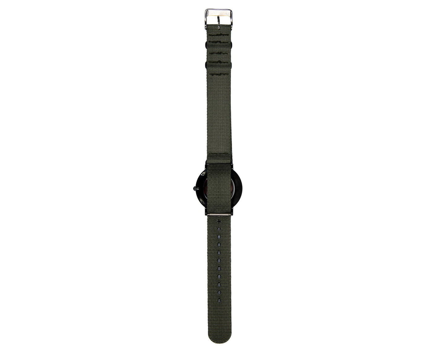 Olive Green Nylon 21mm NATO Strap Compatible with Mnmlst Watches