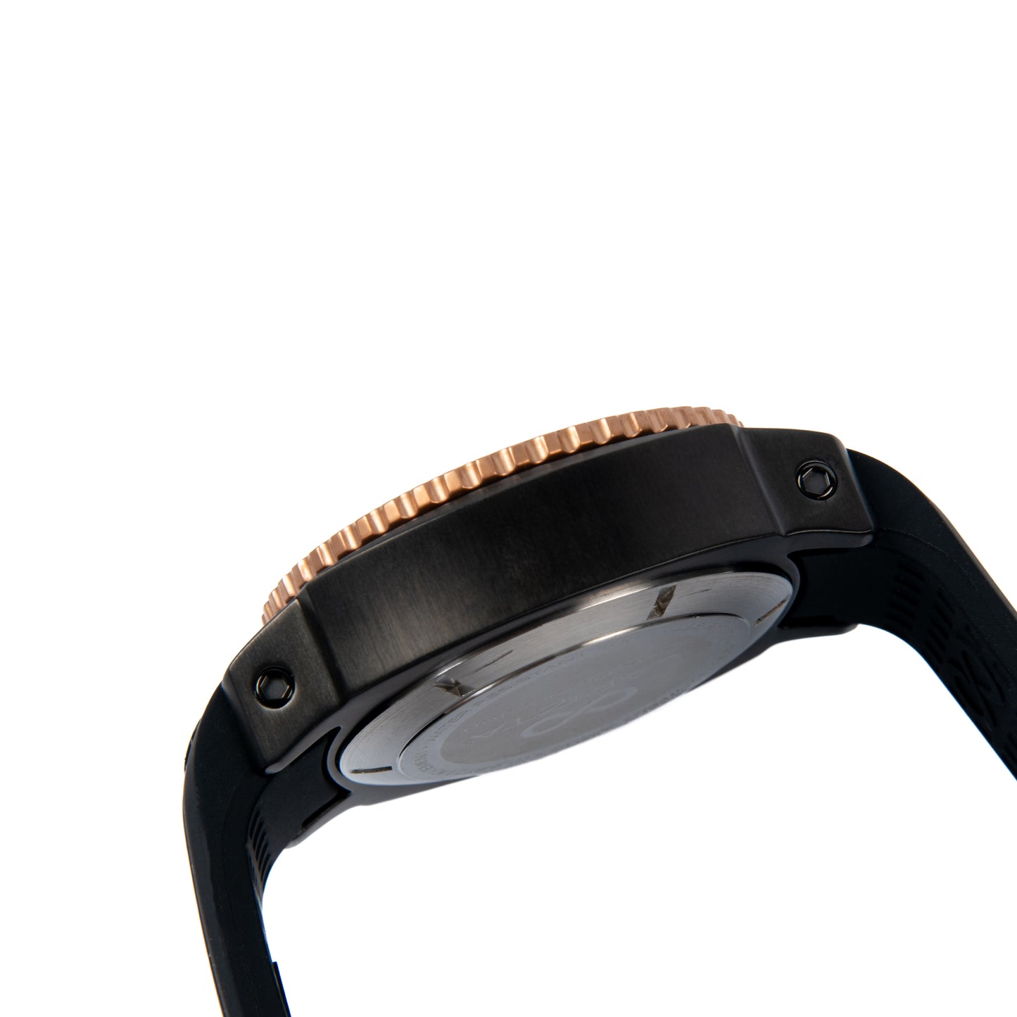 Lapizta Amur 43MM 100M WR Black And Gold Women's Watch With Date