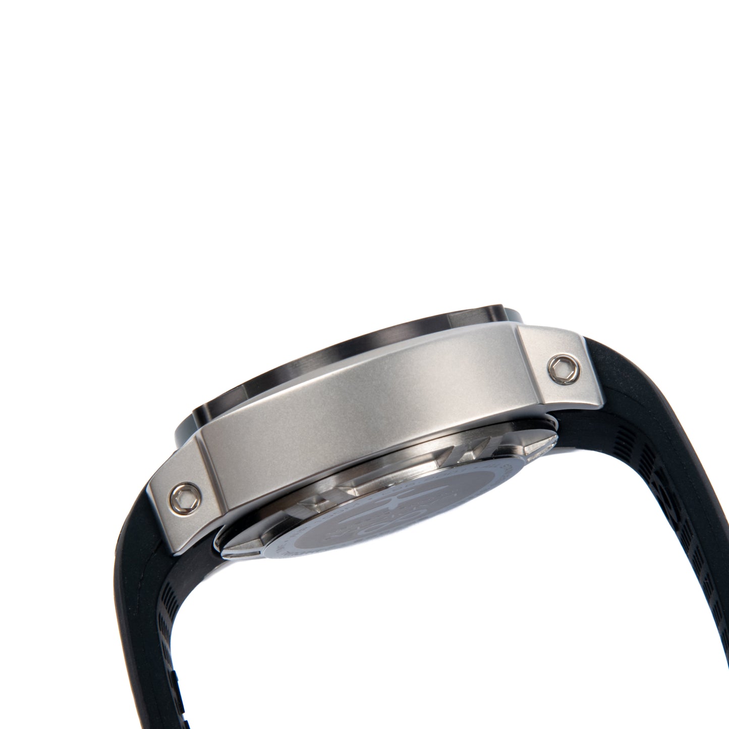 Lapizta Skyros 48MM 100M WR GMT Swiss Movement Pilots Watch With Black Bezel