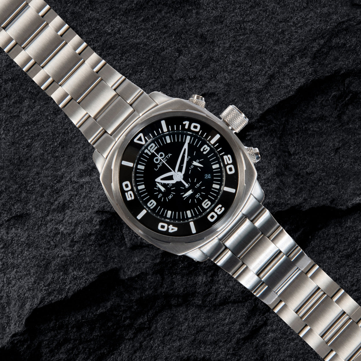 ルタ Lapizta Watches, Chronograph Watches, 300m, 48mm | Slate Watch