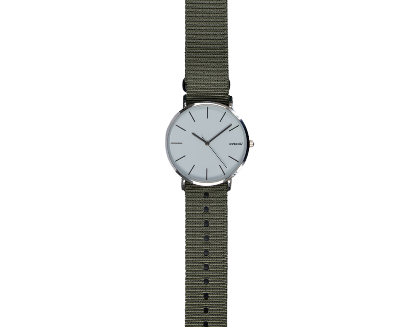 Mnmlst Mirage 42mm Steel Minimalist 30M Water Resistant Watch