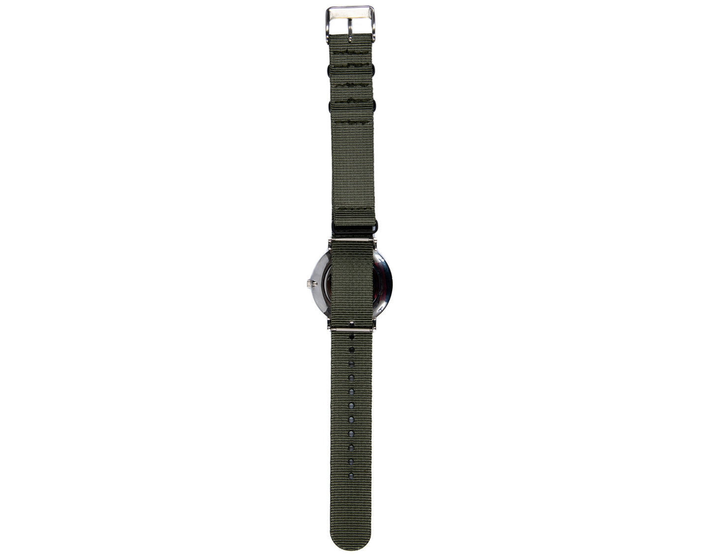 Olive Green Nylon 21mm NATO Strap Compatible with Mnmlst Watches