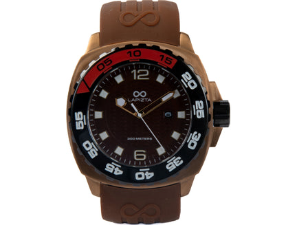 300M WR Deep Dive With Confidence 43/48MM 30 ATM Water Resistant Watch By Lapizta Audax