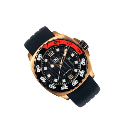 300M WR Stylish & Water Resistant 48MM Black Waterproof Watch By Lapizta Audax