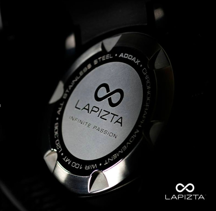 100M WR Tachymeter 48MM Watch Built for Precision Timing Chronograph Watch By Lapizta Addax