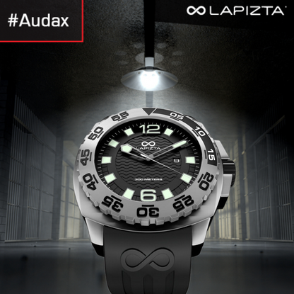 300M WR 43/48MM Men's Dive Watch for Extreme Underwater Expeditions By Lapizta Audax