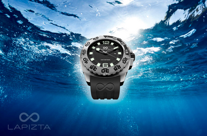 300M WR 43/48MM Men's Dive Watch for Extreme Underwater Expeditions By Lapizta Audax