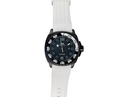 300M WR Watch 43/48MM White Divers Watch By Lapizta Audax